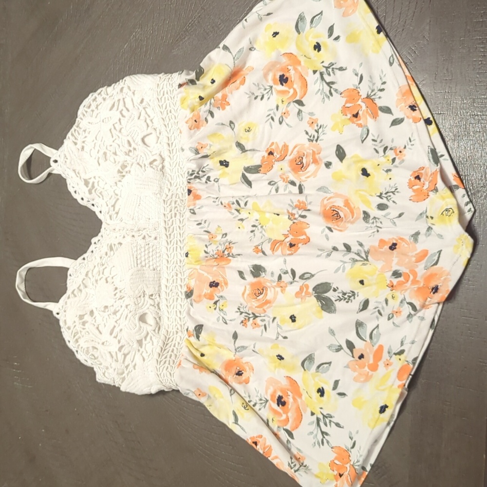 No Boundaries Floral Lace Camisole